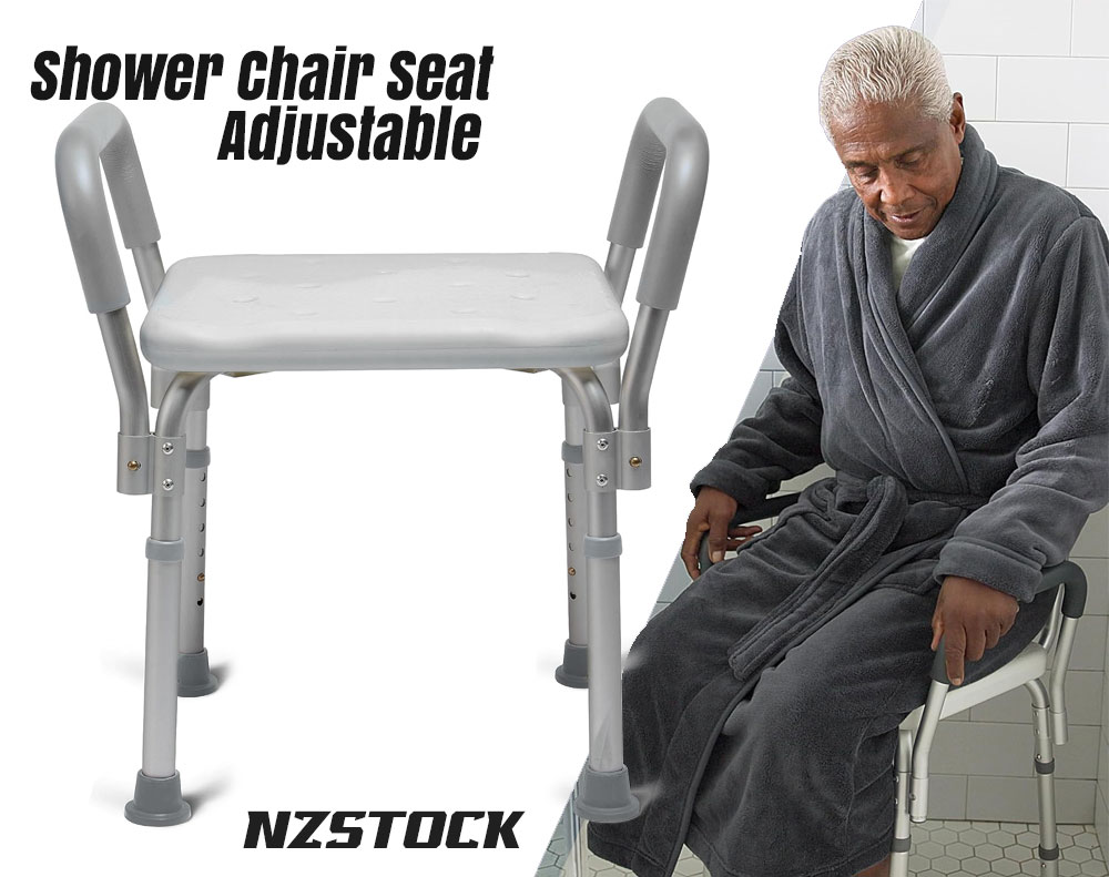 Shower Chair Seat w/ Armrest