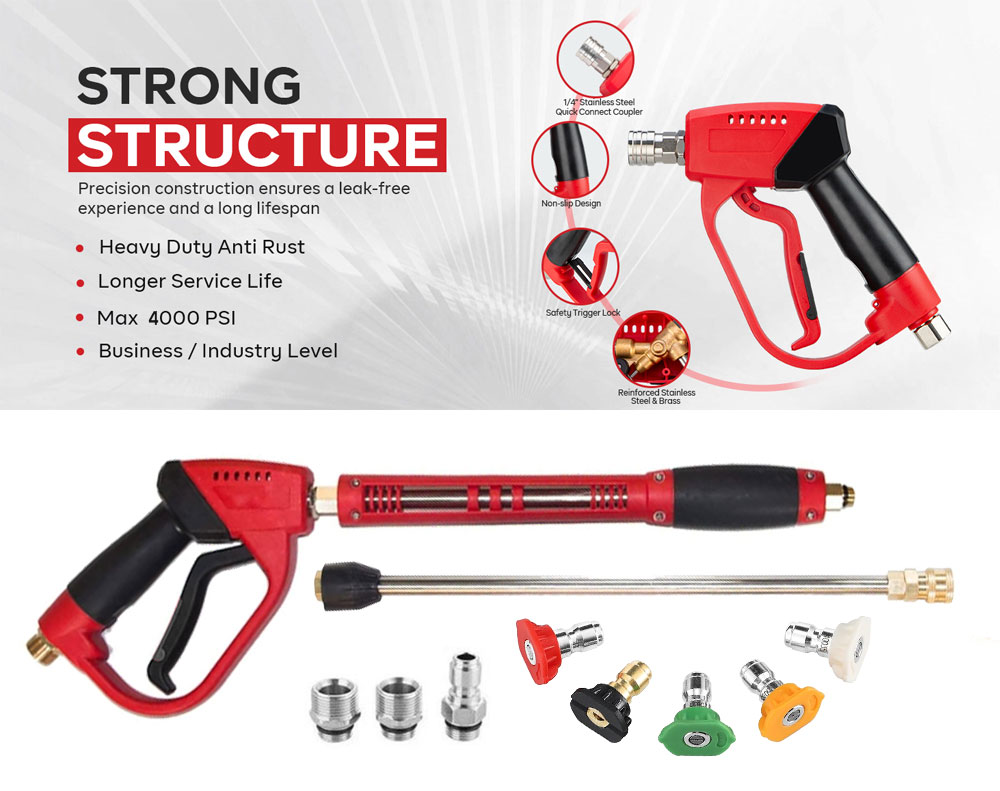 High Pressure Washer Gun