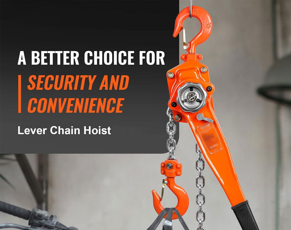 Lever Block Chain Hoist Orange