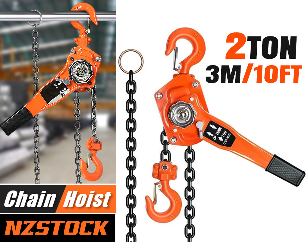 Lever Block Chain Hoist Orange