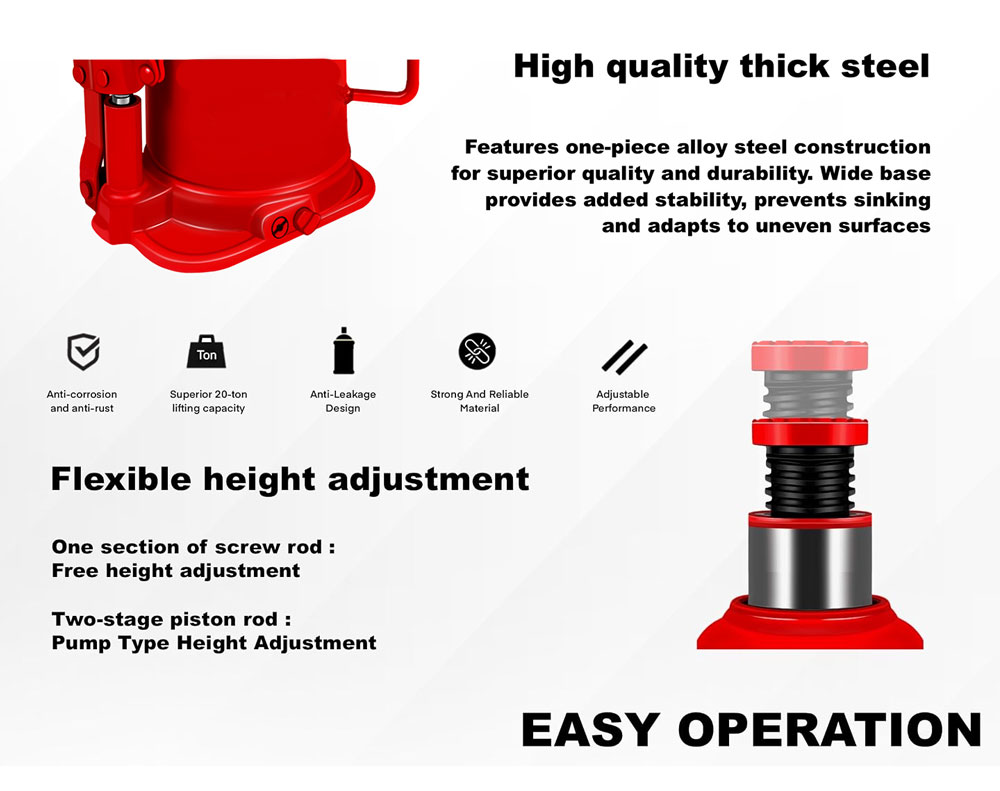 Bottle Jack 20T Hydraulic